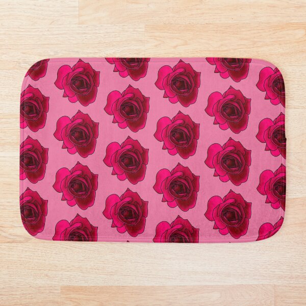 Artikelvorschau, Dunkelrosa Rose Design entworfen und verkauft von sloewth.
