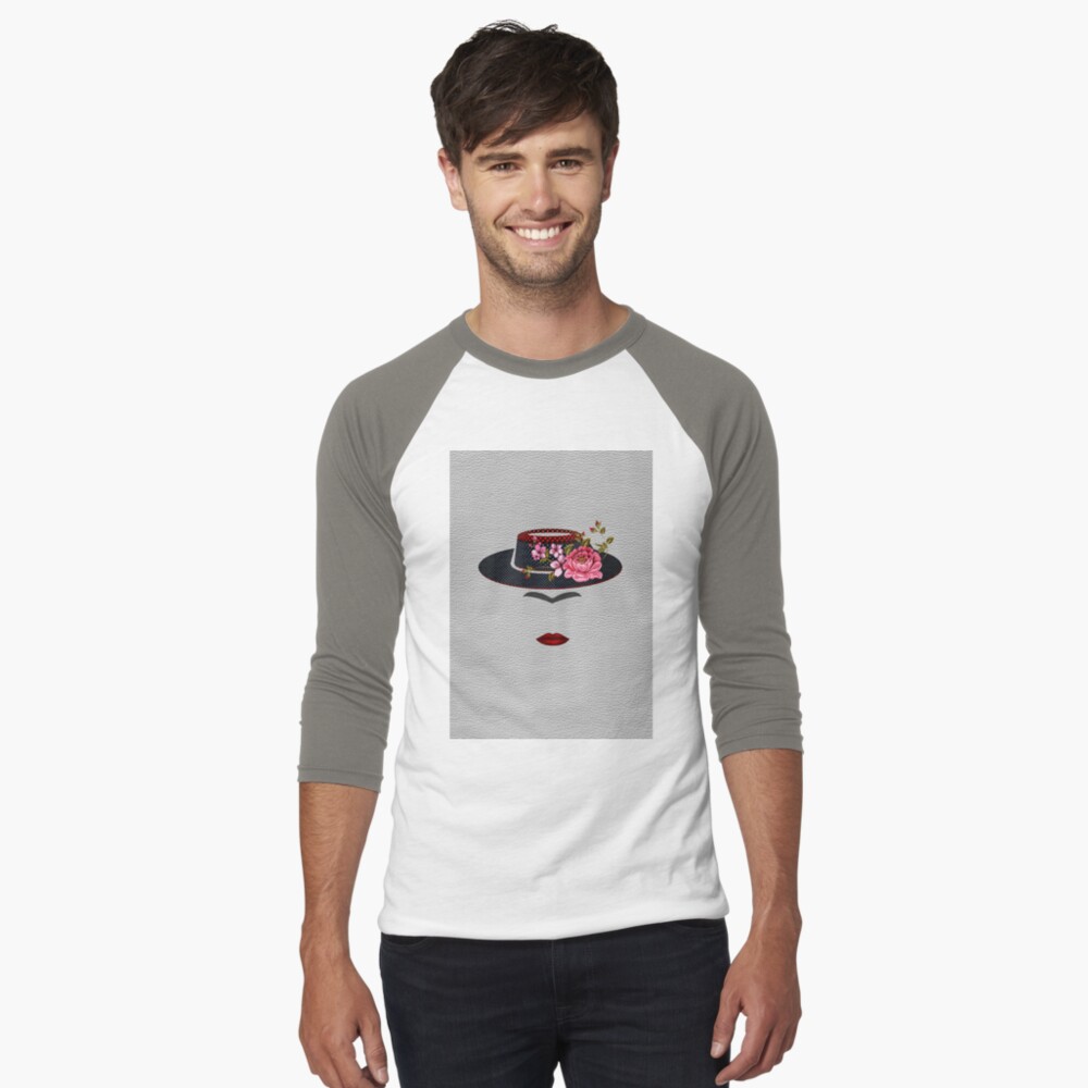 Item preview, Baseball ¾ Sleeve T-Shirt designed and sold by Vk91art.