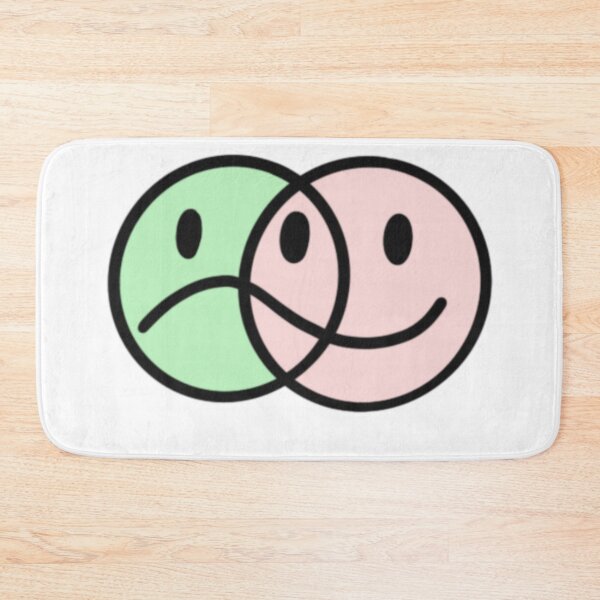 Item preview, happy sad face pastels designed and sold by elizabeth web ✿.