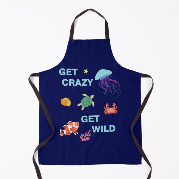 Item preview,  Get Crazy Get WILD ocean creatures jellyfish , sea star , sea turtle , fish and crab  designed and sold by SGS-.