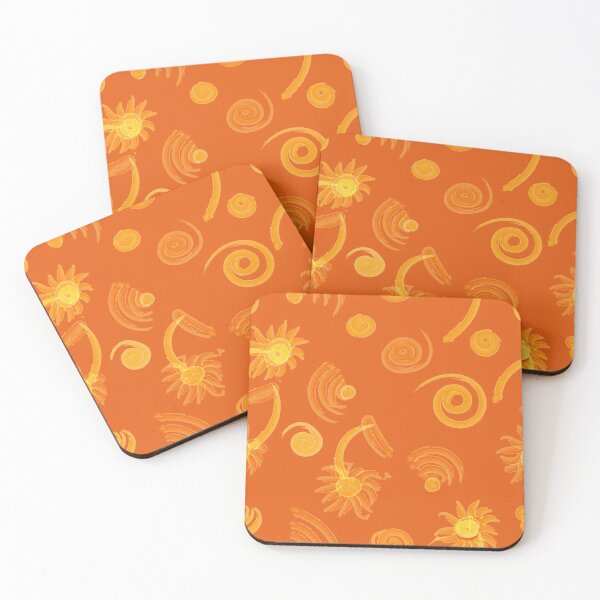 Item preview, Watercolor Chill (orange) designed and sold by HelyanDesign.