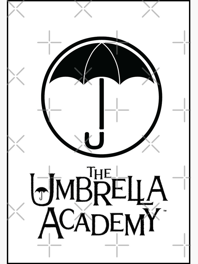 The Umbrella Academy Fanmade Logo Canvas Print By Popstoremerch