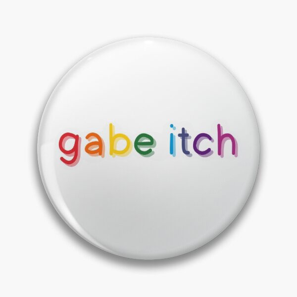Item preview, Gabe itch sticker designed and sold by therealpretzel.