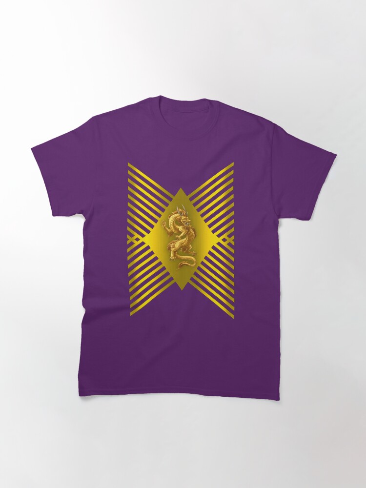Thumbnail 3 of 7, Classic T-Shirt, Golden Dragon designed and sold by Vk91art.