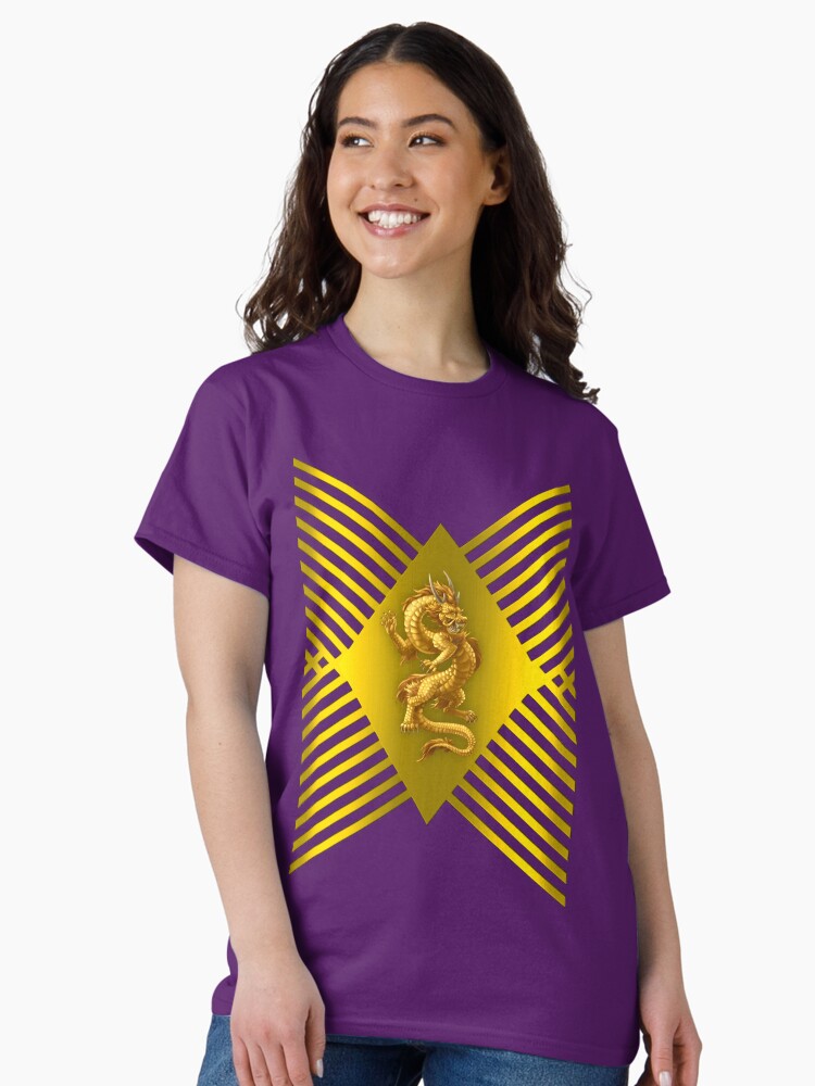 Thumbnail 1 of 7, Classic T-Shirt, Golden Dragon designed and sold by Vk91art.