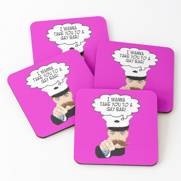 Item preview, I Wanna Take You To A Gay Bar! Cool Queer Pop Art! designed and sold by loveplasticpam.