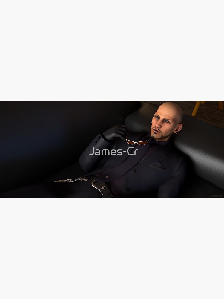 Thumbnail 3 of 3, Sticker, Rude from Final Fantasy 7 remake designed and sold by James-Cr.
