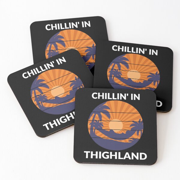 Item preview, Retro Beach Chillin In Thighland designed and sold by ojdart.