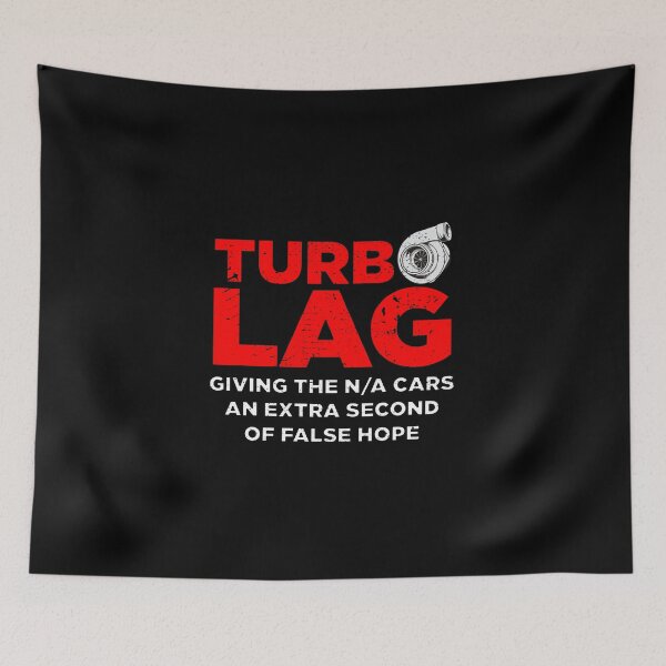 Item preview, Funny Turbo Lag Car Boost Racing designed and sold by artworkbyrihen.