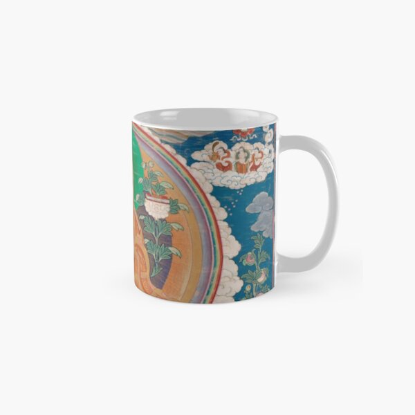 Aperçu de l'œuvre Rouleau tibétain. Thangka de Tsong-kha-pa Blo-bzang-grags-pa créée et vendue par Gin  Neko.