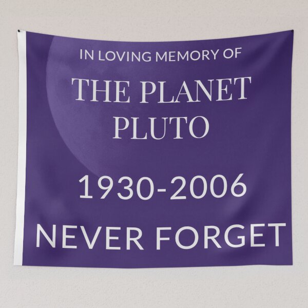 Item preview, In loving memory of the planet Pluto designed and sold by Gordon Nelson.