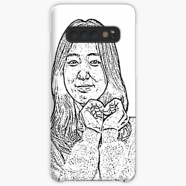 Park Shin Hye Hand Heart Samsung Galaxy Snap Case