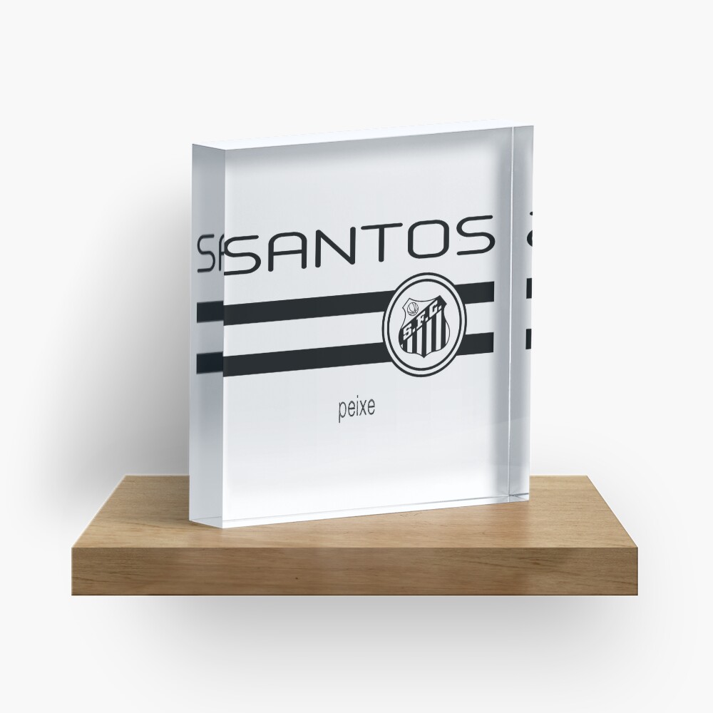Serie A - Santos (Home White) Acrylic Block