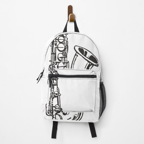 Item preview, saxophone sketch tshirt designed and sold by Douj.