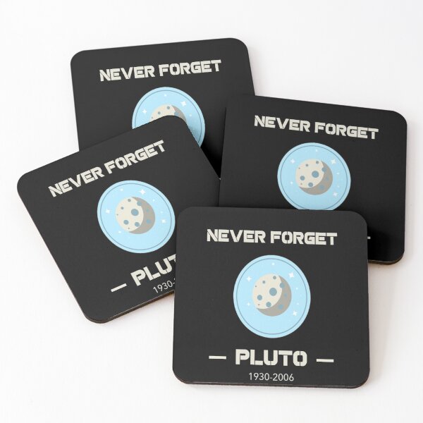 Item preview, Pluto- Never Forget designed and sold by Bradford Adams.