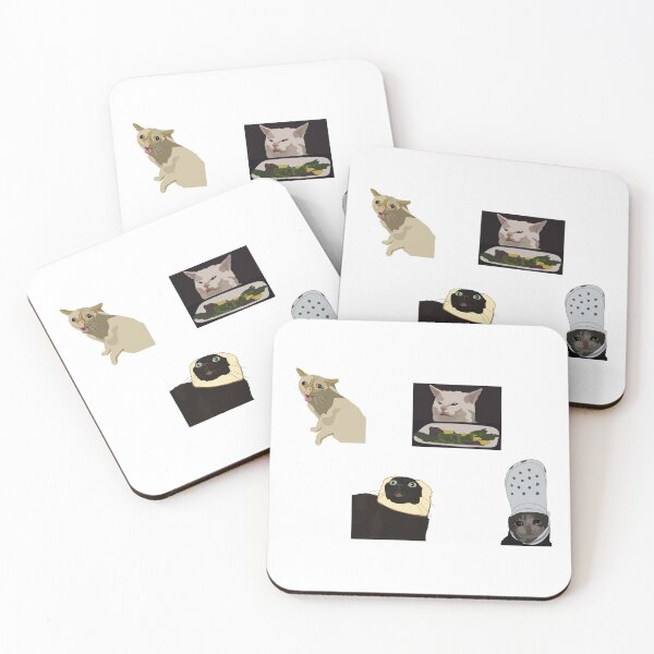 Artikelvorschau, Katzenmemes entworfen und verkauft von printsbyh.