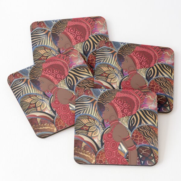 Item preview, African Queen African Patterns designed and sold by LaceRenee.