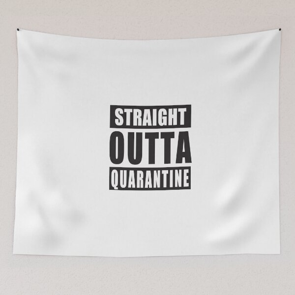 Item preview, Straight Outta Quarantine designed and sold by ArtofDissent.