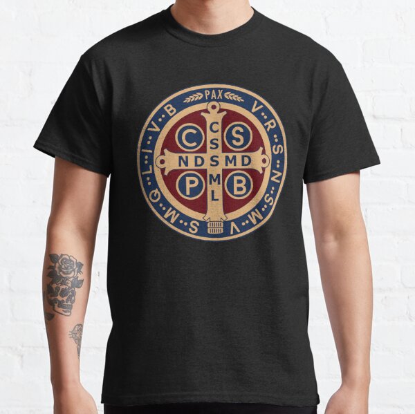 Disover Saint Benedict Medal | Classic T-Shirt