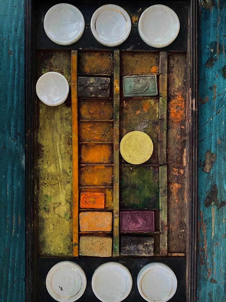 Antique Watercolour Set by QandQs
