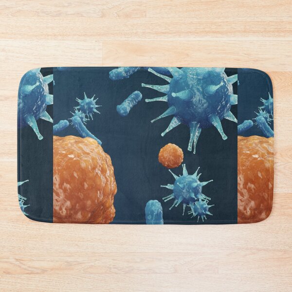 Item preview, PRETTY E. COLI BACTERIA Pattern MICROSCOPIC Image PHOTO...Micro designed and sold by Hippiesole.