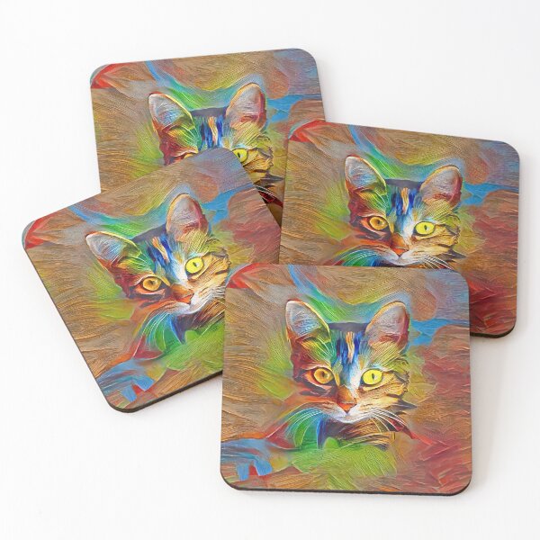 Item preview, Abstractions of abstract cat designed and sold by blackhalt.