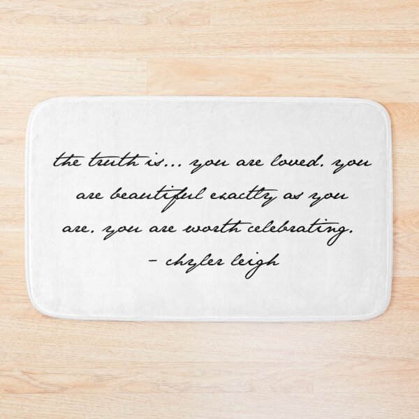 Item preview, Chyler Leigh Quote designed and sold by dom e..