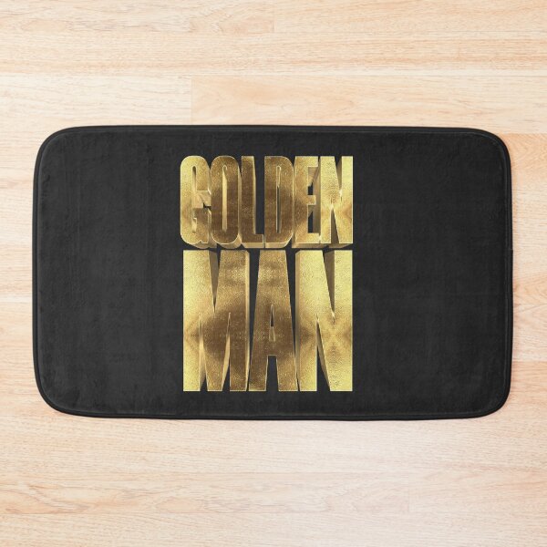 Item preview, "GOLDEN MAN" in bold font designed and sold by Arko  Ranger.