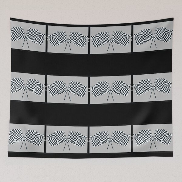Item preview, F1 Chequered Flag designed and sold by TeeZoneZtore.
