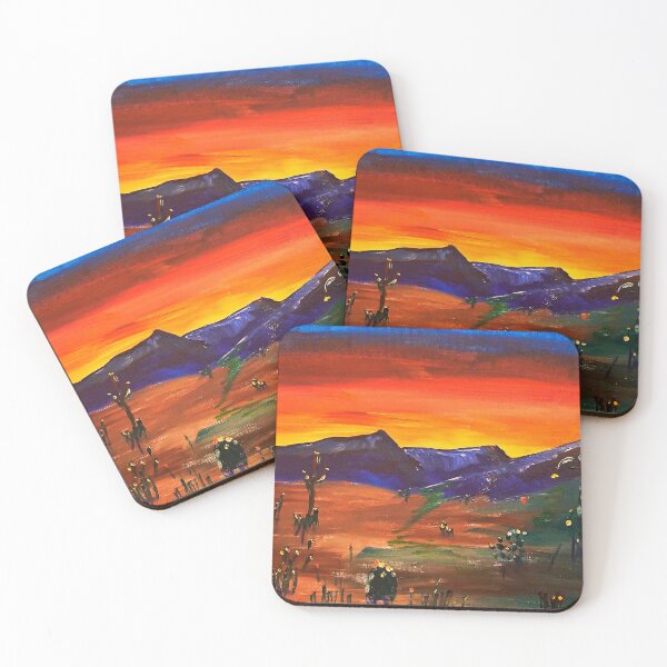 Item preview, sunset in the arizona desert designed and sold by dfwilliamson.