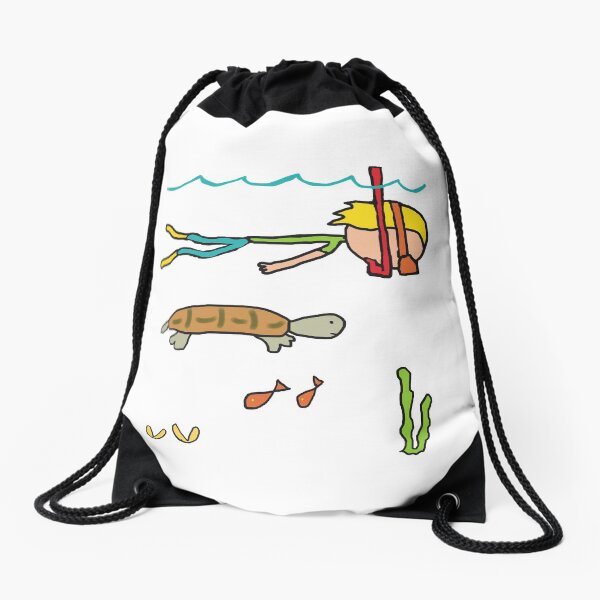 Snorkel Drawstring Bag