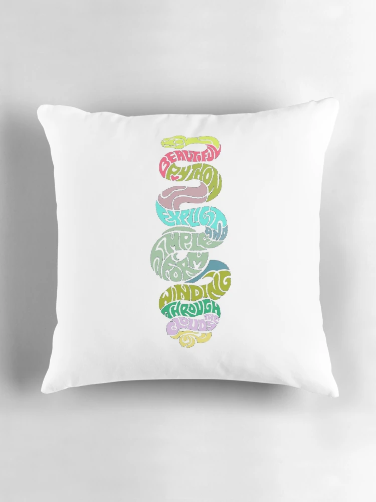 Thumbnail 3 of 4, Pillow, Python designed and sold by Imagine-Create.