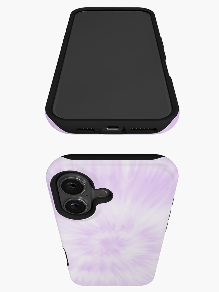 Thumbnail 3 of 4, iPhone Case, Purple tie dye wallpaper designed and sold by Pastel-PaletteD.