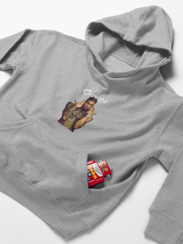 Alternate view of NLE Choppa, NLE Choppa Tshirt, NLE, Top Shotta, Top Shotta shirt, NLE choppa, fan art & gear Kids Pullover Hoodie