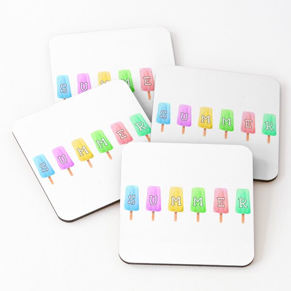 Aperçu de l'œuvre Popsicles d'été colorés créée et vendue par Nishad4.