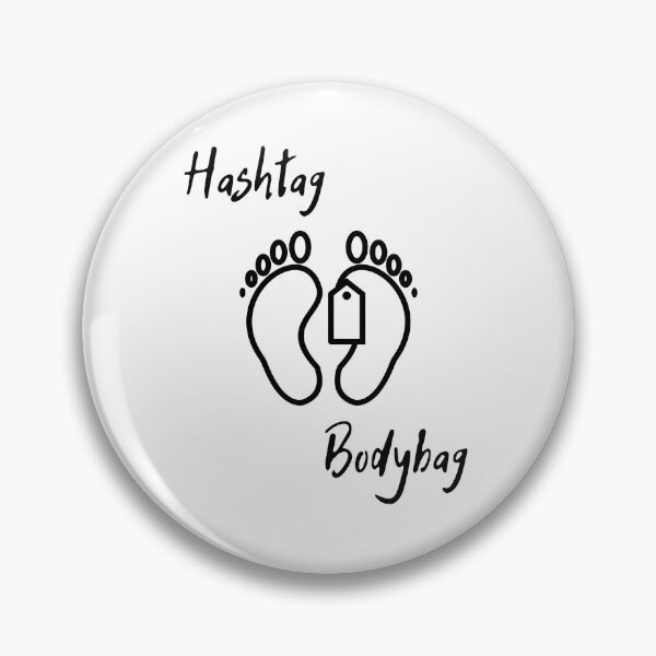 Item preview, 6:00 Grandson Lyrics Hashtag Bodybag Modern Tragedy XXR designed and sold by Victoria Charvill.