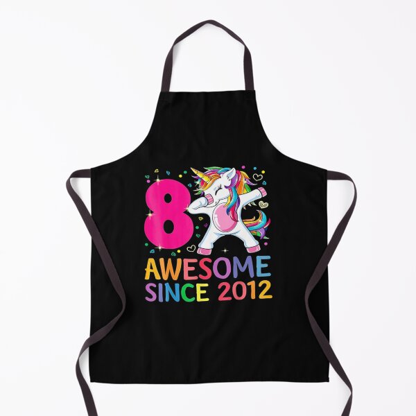 Item preview, 8 Years Old 8th Birthday Unicorn Dabbing Shirt Girl Party  designed and sold by MillanMarketing.