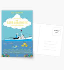 The Life Aquatic with Steve Zissou Poster Postcards