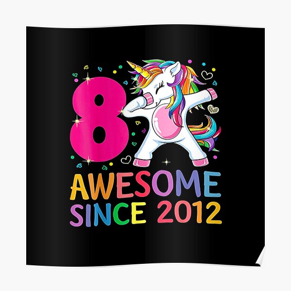 Free Free 8Th Birthday Unicorn Svg 882 SVG PNG EPS DXF File