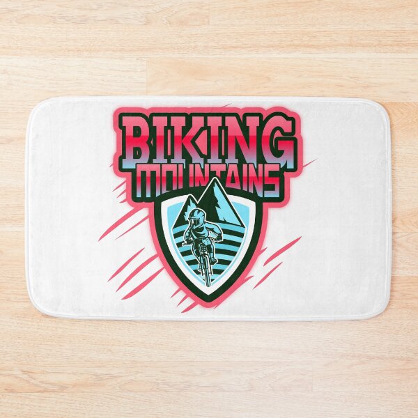 Item preview, Biking Mountains MTB Graphic Design designed and sold by jacks-tees.