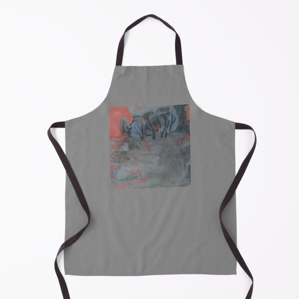 Item preview, Pink-blue abstract landscape designed and sold by bunlinked.