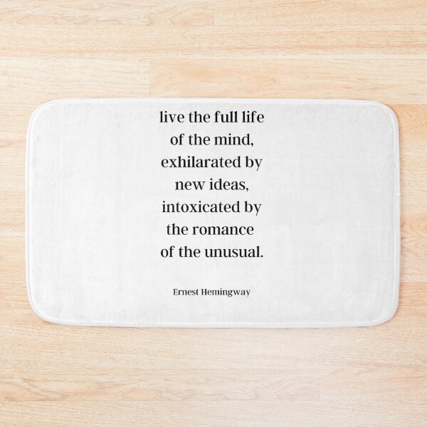 Item preview,  Ernest Hemingway- exhilarated designed and sold by HighSociety00.