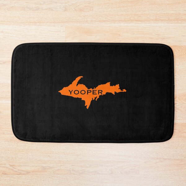 Item preview, Yooper Hunter Blaze Orange Michigan UP design designed and sold by NoveltyMerch.