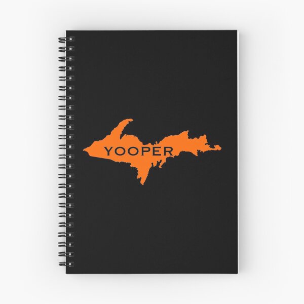 Item preview, Diseño Michigan UP de Yooper Hunter Blaze Orange designed and sold by NoveltyMerch.