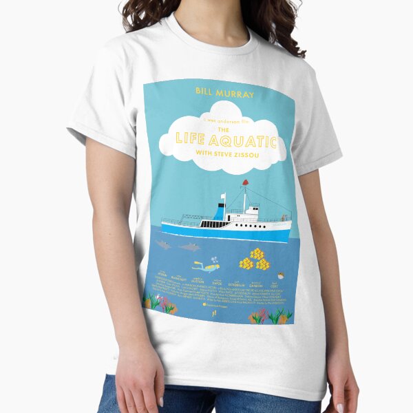 The Life Aquatic with Steve Zissou Poster Classic T-Shirt