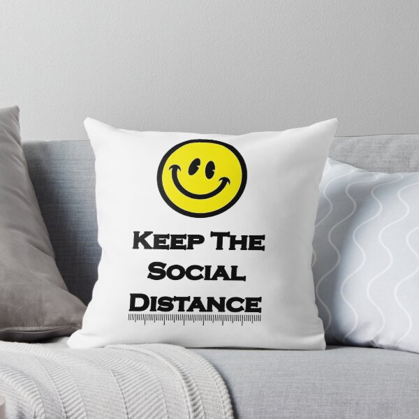 Item preview, Keep The Social Distance Black Font designed and sold by Mahdi Hammoud.