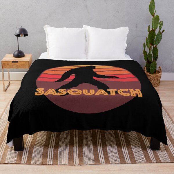 Item preview, Retro Vintage Sasquatch Graphic Logo print designed and sold by NoveltyMerch.