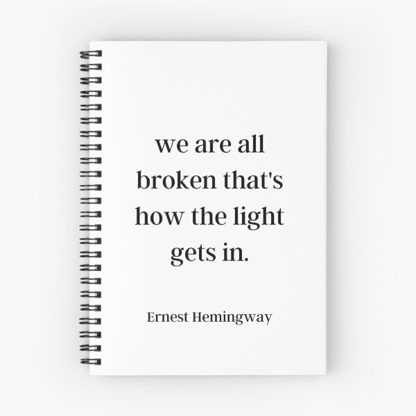 Item preview, Ernest Hemingway- Broken designed and sold by HighSociety00.