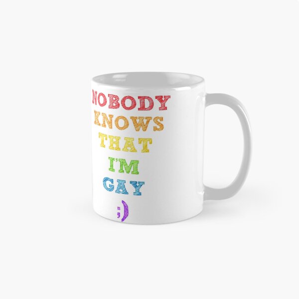 Item preview, Nadie sabe que soy gay;) designed and sold by Lottie Smith.