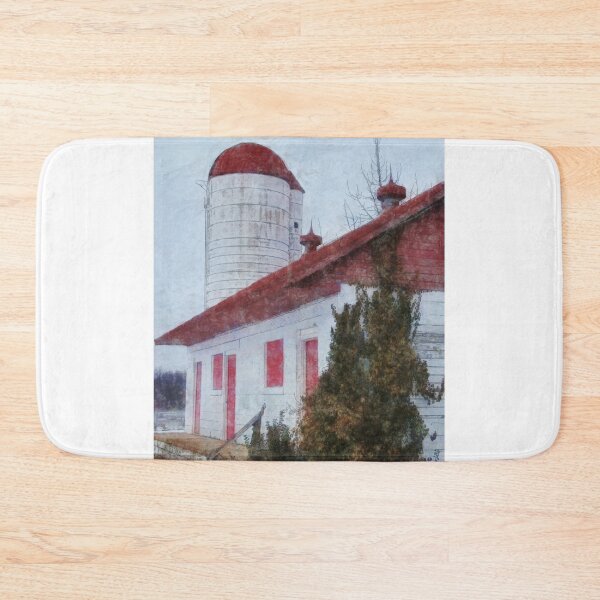 Item preview, Red and White Barn designed and sold by Ollivrosa.